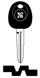 Toon details voor Silca Transpondersleutel brass HYN7RTE zonder chip Afbeelding van Silca Transpondersleutel brass HYN7RTE zonder chip
