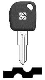 Toon details voor Silca Transpondersleutel brass DWO6BTE zonder chip Afbeelding van Silca Transpondersleutel brass DWO6BTE zonder chip