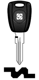 Toon details voor Silca Transpondersleutel brass GT15RTE zonder chip Afbeelding van Silca Transpondersleutel brass GT15RTE zonder chip