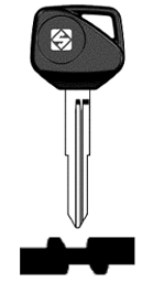Toon details voor Silca Transpondersleutel brass HON70TE zonder chip Afbeelding van Silca Transpondersleutel brass HON70TE zonder chip
