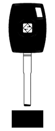 Toon details voor Silca Transpondersleutel brass HU101TE zonder chip Afbeelding van Silca Transpondersleutel brass HU101TE zonder chip