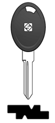 Toon details voor Silca Transpondersleutel brass TAT3RTE zonder chip Afbeelding van Silca Transpondersleutel brass TAT3RTE zonder chip