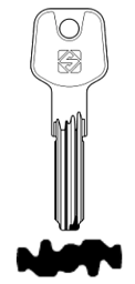 Toon details voor Silca Boringsleutel brass BAI26 Afbeelding van Silca Boringsleutel brass BAI26