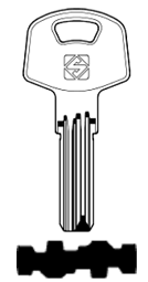 Toon details voor Silca Boringsleutel brass IF14 Afbeelding van Silca Boringsleutel brass IF14