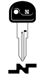 Toon details voor Silca Autosleutel plastic kop staal GT6RBP Afbeelding van Silca Autosleutel plastic kop staal GT6RBP