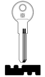 Toon details voor Silca Boringsleutel brass FAC33 Afbeelding van Silca Boringsleutel brass FAC33