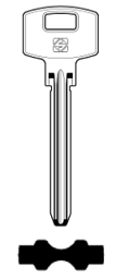 Toon details voor Silca Boringsleutel brass DK7 Afbeelding van Silca Boringsleutel brass DK7