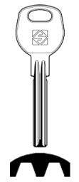 Toon details voor Silca Boringsleutel brass BAE3 Afbeelding van Silca Boringsleutel brass BAE3