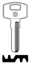 Toon details voor Silca Boringsleutels brass AMN2 Afbeelding van Silca Boringsleutels brass AMN2