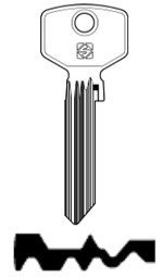 Toon details voor Silca Cilindersleutel brass TR9 Afbeelding van Silca Cilindersleutel brass TR9