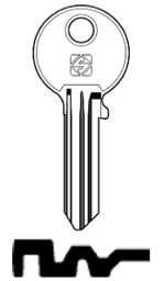 Toon details voor Silca Cilindersleutel brass CS138 Afbeelding van Silca Cilindersleutel brass CS138