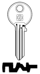 Toon details voor Silca Cilindersleutel brass CS49 Afbeelding van Silca Cilindersleutel brass CS49