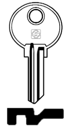 Toon details voor Silca Cilindersleutel brass CB13 Afbeelding van Silca Cilindersleutel brass CB13