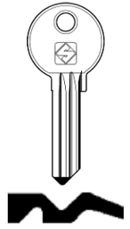 Toon details voor Silca Cilindersleutel brass CB32 Afbeelding van Silca Cilindersleutel brass CB32