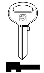 Toon details voor Silca Cilindersleutel brass STA10 Afbeelding van Silca Cilindersleutel brass STA10