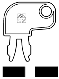 Toon details voor Silca Contactsleutel staal RC2 Afbeelding van Silca Contactsleutel staal RC2