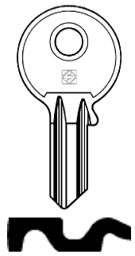 Toon details voor Silca Cilindersleutel brass IE8 Afbeelding van Silca Cilindersleutel brass IE8