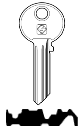 Toon details voor Silca Cilindersleutel staal WK5 Afbeelding van Silca Cilindersleutel staal WK5