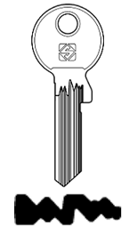 Toon details voor Silca Cilindersleutel staal GE178RX-15 Afbeelding van Silca Cilindersleutel staal GE178RX-15