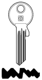 Toon details voor Silca Cilindersleutel staal GE178RX-1 Afbeelding van Silca Cilindersleutel staal GE178RX-1