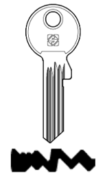 Toon details voor Silca Cilindersleutel staal GE178RX-7 Afbeelding van Silca Cilindersleutel staal GE178RX-7