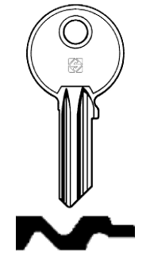 Toon details voor Silca Cilindersleutel brass GE20 Afbeelding van Silca Cilindersleutel brass GE20