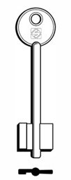Toon details voor Silca Klaviersleutel brass 5ID9 Afbeelding van Silca Klaviersleutel brass 5ID9