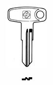 Toon details voor Silca Autosleutel z/plastic kop staal YH26 Afbeelding van Silca Autosleutel z/plastic kop staal YH26
