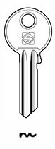 Toon details voor Silca Cilindersleutel brass GE4R Afbeelding van Silca Cilindersleutel brass GE4R