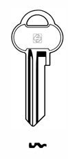 Toon details voor Silca Cilindersleutel brass ASS73R Afbeelding van Silca Cilindersleutel brass ASS73R