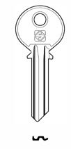 Toon details voor Silca Cilindersleutel brass YT5R Afbeelding van Silca Cilindersleutel brass YT5R