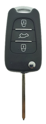 Toon details voor Lege behuizing Hyundai / Kia 3-knops HY3B Afbeelding van Lege behuizing Hyundai / Kia 3-knops HY3B