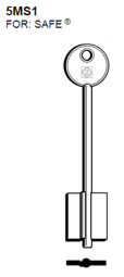 Toon details voor Silca Klaviersleutel brass 5MS1 Afbeelding van Silca Klaviersleutel brass 5MS1