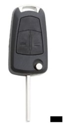 Toon details voor Silca lege behuizing 2-knops HU100RS2 Afbeelding van Silca lege behuizing 2-knops HU100RS2