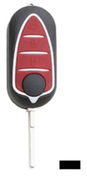 Toon details voor Silca lege behuizing 3-knops SIP22BRS8 Afbeelding van Silca lege behuizing 3-knops SIP22BRS8