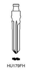 Toon details voor Silca Flip Key insert HU179FH Afbeelding van Silca Flip Key insert HU179FH