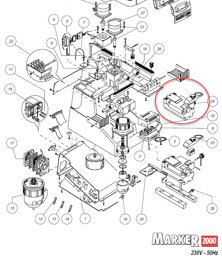 Toon details voor Silca klem C1 Marker D912590ZR Afbeelding van Silca klem C1 Marker D912590ZR