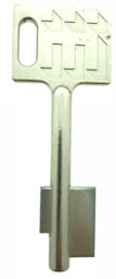 Toon details voor MAUER dubbelbaardsleutel 0781020S0012  L=71mm Afbeelding van MAUER dubbelbaardsleutel 0781020S0012  L=71mm