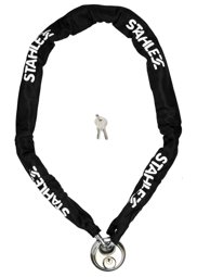 Toon details voor Stahlex fietsketting + discus 120cm (8mm) Afbeelding van Stahlex fietsketting + discus 120cm (8mm)