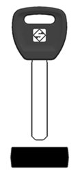 Toon details voor Silca Fietssleutel brass plastic kop GAD8P Afbeelding van Silca Fietssleutel brass plastic kop GAD8P