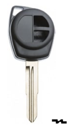 Toon details voor Silca lege behuizing 2-knops SZ11RRS2 Afbeelding van Silca lege behuizing 2-knops SZ11RRS2