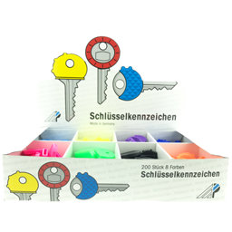 Toon details voor Kappen rond (200 stuks) assorti NEON Afbeelding van Kappen rond (200 stuks) assorti NEON