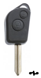 Toon details voor Silca lege behuizing 2-knops SX9ARS2 Afbeelding van Silca lege behuizing 2-knops SX9ARS2