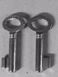 Toon details voor DX grendelslotsleutel art. 70B - 11 Afbeelding van DX grendelslotsleutel art. 70B - 11