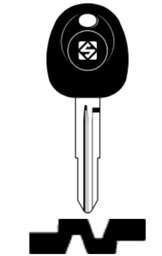 Toon details voor Silca Transpondersleutel brass HYN6TE zonder chip Afbeelding van Silca Transpondersleutel brass HYN6TE zonder chip