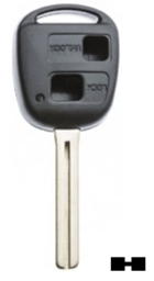 Toon details voor Silca lege behuizing 2-knops TOY40BRS2 Afbeelding van Silca lege behuizing 2-knops TOY40BRS2