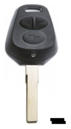 Toon details voor Silca lege behuizing 2-knops HU66RS8 Afbeelding van Silca lege behuizing 2-knops HU66RS8