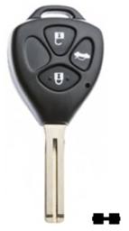 Toon details voor Silca lege behuizing 3-knops TOY48ARS8 Afbeelding van Silca lege behuizing 3-knops TOY48ARS8
