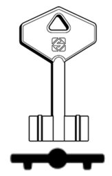 Toon details voor Silca Klaviersleutel brass 5IT9 Afbeelding van Silca Klaviersleutel brass 5IT9