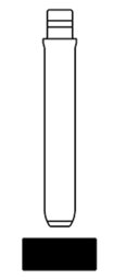 Toon details voor Silca universele afstandsbediening insert HU134CH Afbeelding van Silca universele afstandsbediening insert HU134CH